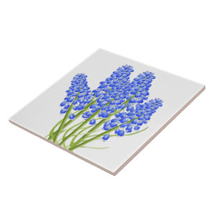 Primavera terrestre sobre um Azulejo cerâmico (M)