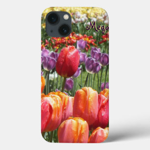 Primavera Tulip Garden iPad Air Case -Personalize