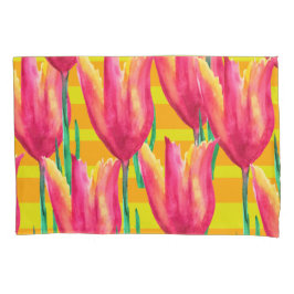 Primavera Tulipas Pillowcase
