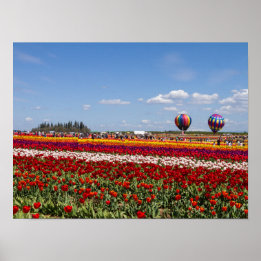 Primavera Tulips Poster de Papel (Matte)