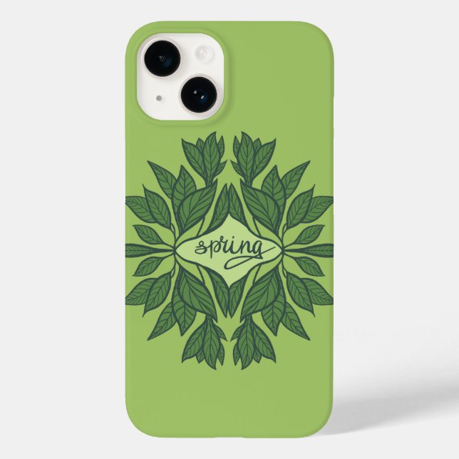 Primavera Verde Deixa A Tipografia Estética (Verso)