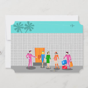 Primaveras de Palma Atômica Convite de festas de 