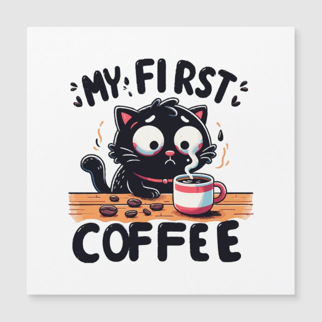 Primeira Aventura com Café Preto (Frente)