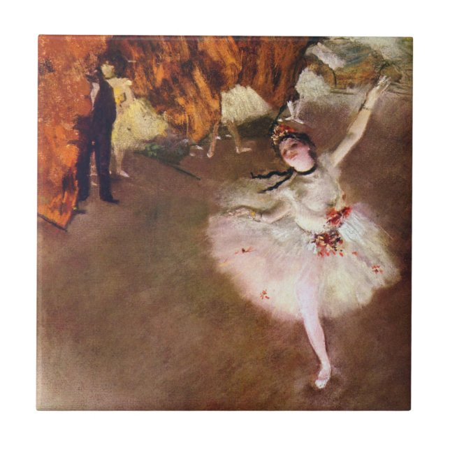 Primeira Bailarina, Rosita Mauri por Edgar Degas (Frente)