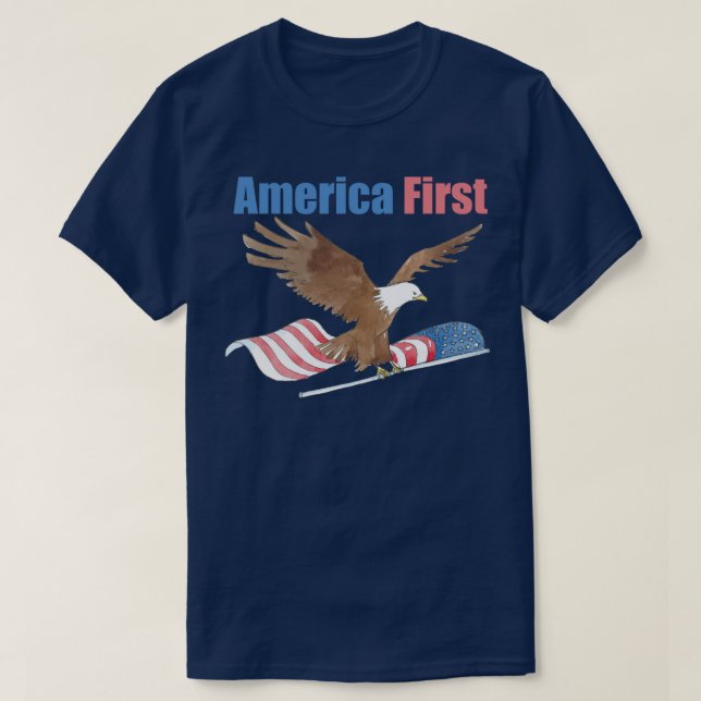 Primeira camisa da América (Frente do Design)
