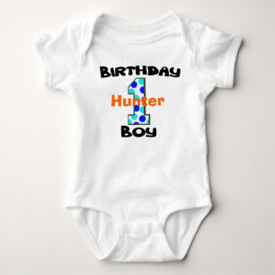 Primeira Camisa de Garoto de Aniversário