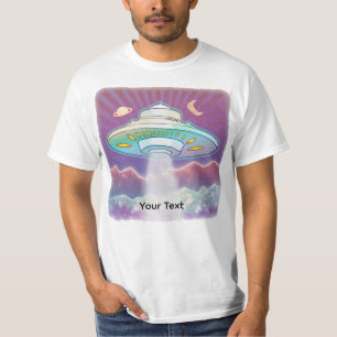 Primeira camiseta de nave espacial