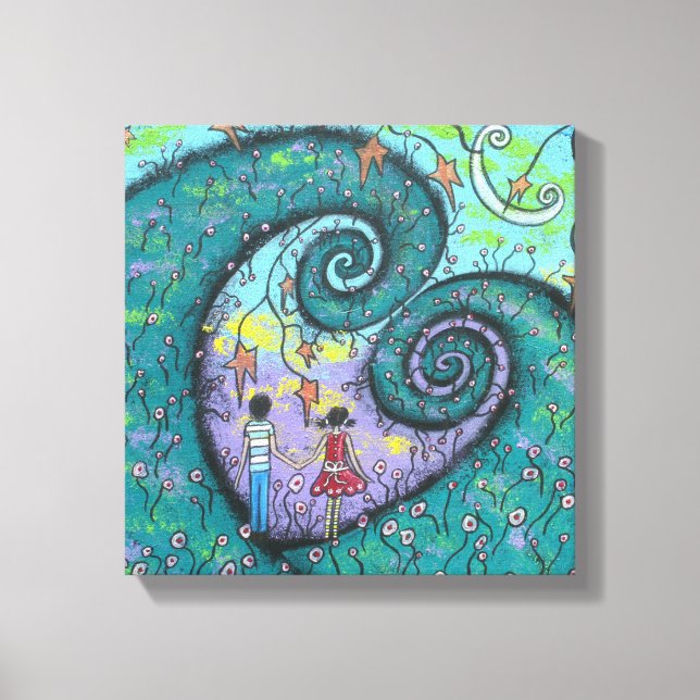 Primeira Canvas da Galeria do Amor II (Frente)