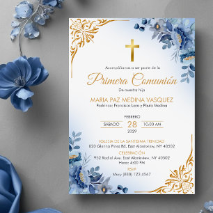 Primeira Comunhão de Convite Primeira Santa Comunh