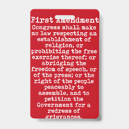 Primeira Emenda Imprensa Crachá