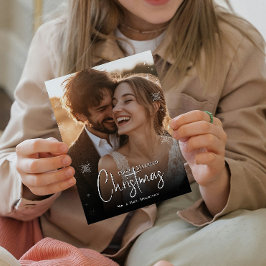 Primeira Foto de Natal Casados para Impressão