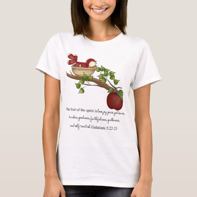 Primeira Fruta da Camisa Espírito (Frente)