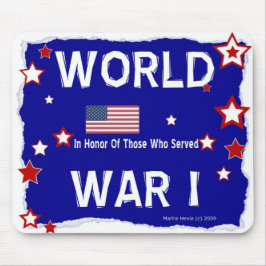 Primeira Guerra Mundial - Em Honra - Mousepad