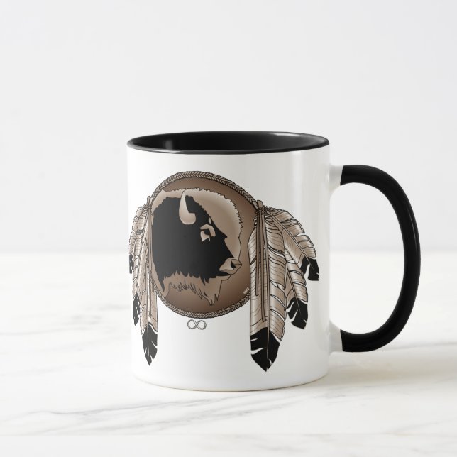 Primeira Organização Café Mug Wildlife Art Caneca  (Direita)