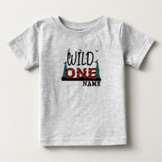 Primeira primeiro aniversario de uma camisa de xad