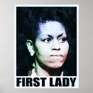 Primeira senhora Michelle Obama Poster
