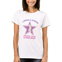 Primeira Vez Mãe - Camisa De Anúncio De Gravidez