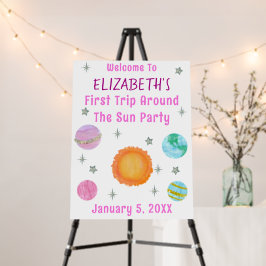 Primeira Viagem Em Torno Da Rapariga Do Sol Aniver