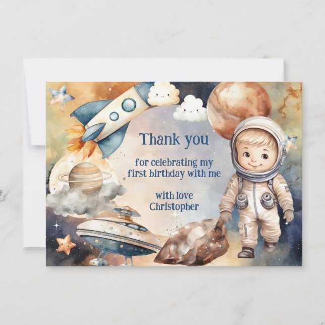 Primeira Viagem Em Torno Do Cartões de agradecimen (Frente)