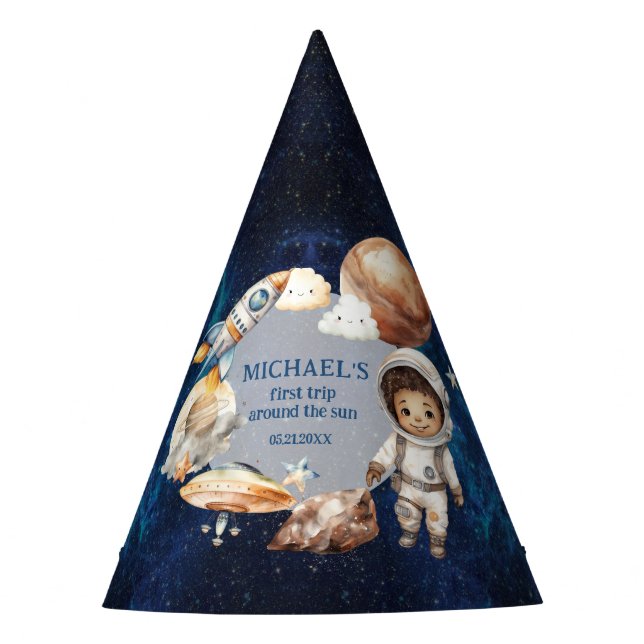 Primeira viagem em torno do chapéu do primeiro ani (Frente)