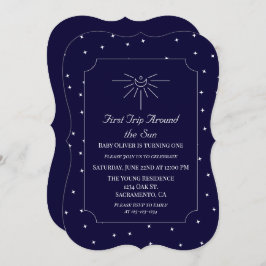 Primeira Viagem Em Torno Do Convite Para primeiro 