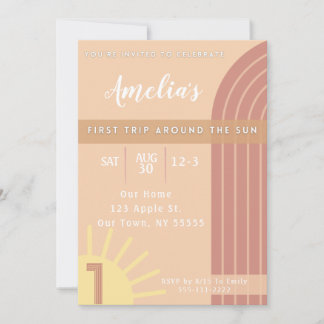 Primeira viagem em torno do convite solar