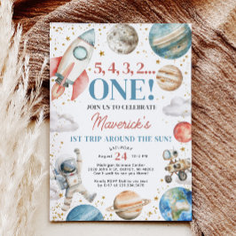 Primeira Viagem em torno do Convite Sun Aniversári