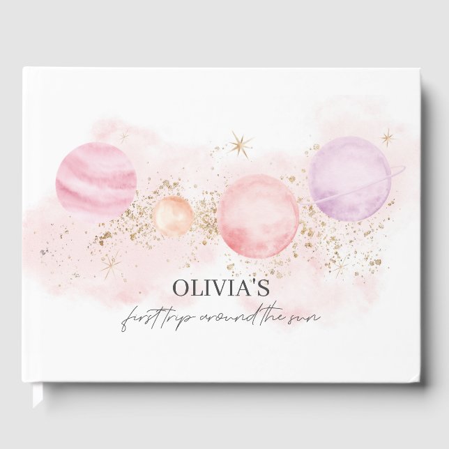 Primeira Viagem Em Torno Do Livro De Convidados De (Frente)