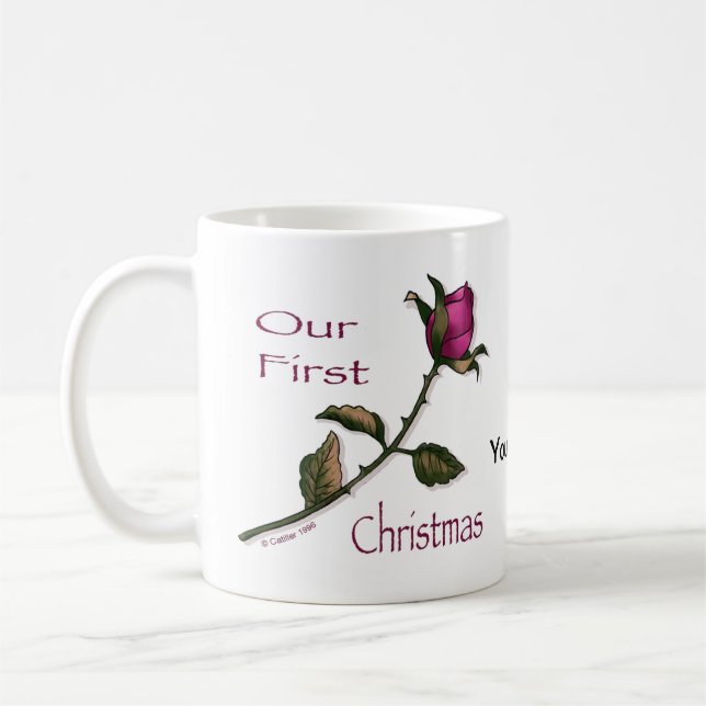 Primeiras canecas Christmas Rose (Esquerda)