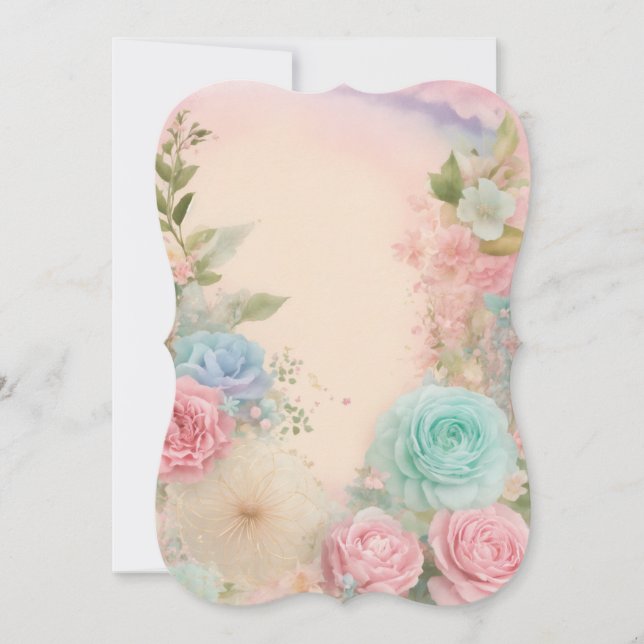 "Primeiras Impressões: Convites Elegantes para Tod (Frente)