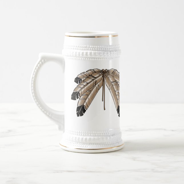Primeiras Nações: Beer Mug Wildlife Art Caneca de  (Esquerda)