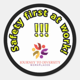 Primeiro adesivo de segurança