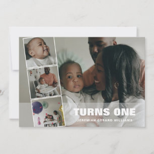 Primeiro Aniversário 4 Anúncio de Nascimento da Co