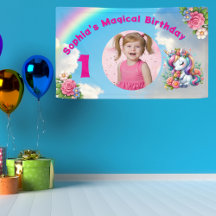 Primeiro aniversario Brilhante Branco Brilhante