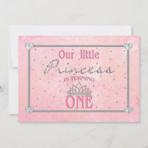 PRIMEIRO ANIVERSÁRIO DE BEBÊ - CONVITE DE PRINCE