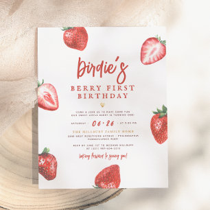 Primeiro aniversario de Bery Berry First Strawberr