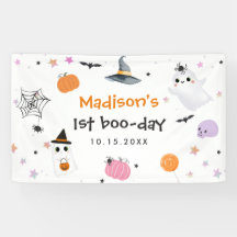 Primeiro aniversario de Dia das Bruxas Spooky One