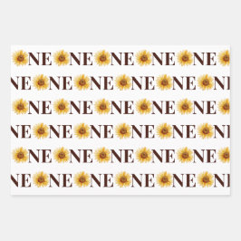 Primeiro aniversario de girassol girassol, bonito