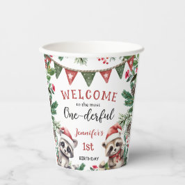 Primeiro aniversario de Natal Woodland