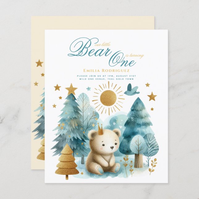 Primeiro aniversario de Urso Selvagem (ou EDIT AGE (Frente/Verso)