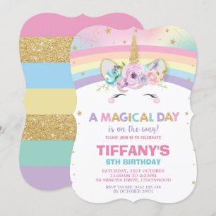 Primeiro aniversario do convite do aniversário do