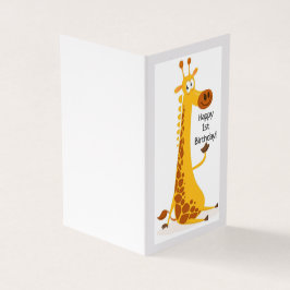 Primeiro aniversario Feliz - Cartão para Crianças