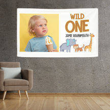 Primeiro aniversario Tema Boys Wild One Safari
