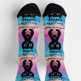 Primeiro bebo café, depois faço esta coisa