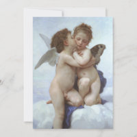 Primeiro Beijo por Bouguereau, Vintage, Anjos Vito