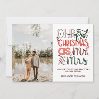 Primeiro Cartão com fotos de Natal