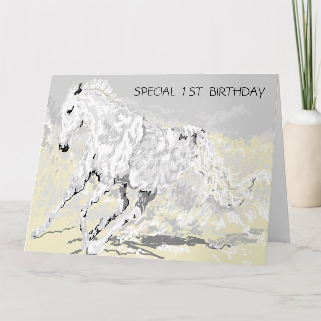 Primeiro Cartão de Aniversário do Menino (Frente)