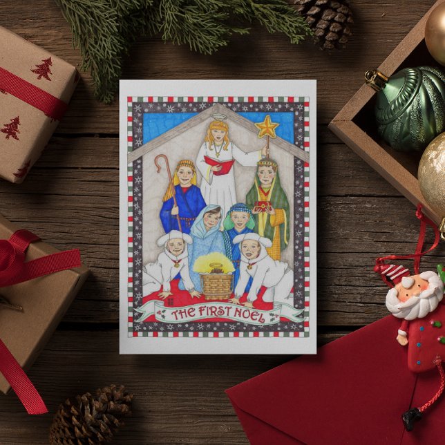 Primeiro Cartão de Natal de Noel (Criador carregado)