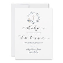 Primeiro cartões de agradecimentos da Comunidade S