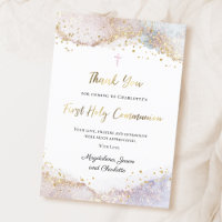 Primeiro cartões de agradecimentos da Comunidade S